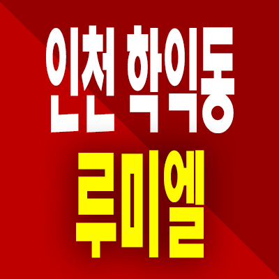  인천 학익동 루미엘 아파트 분양가 학익지역주택조합 공급내용