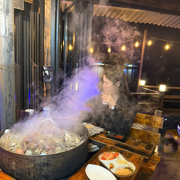  마산굴구이 원조반동굴구이ㅣ바다뷰 장작 난로 석화 맛집