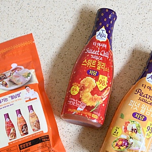 맛있는 저당소스 티아시아 스위트 칠리소스 피넛 월남쌈 소스 추천