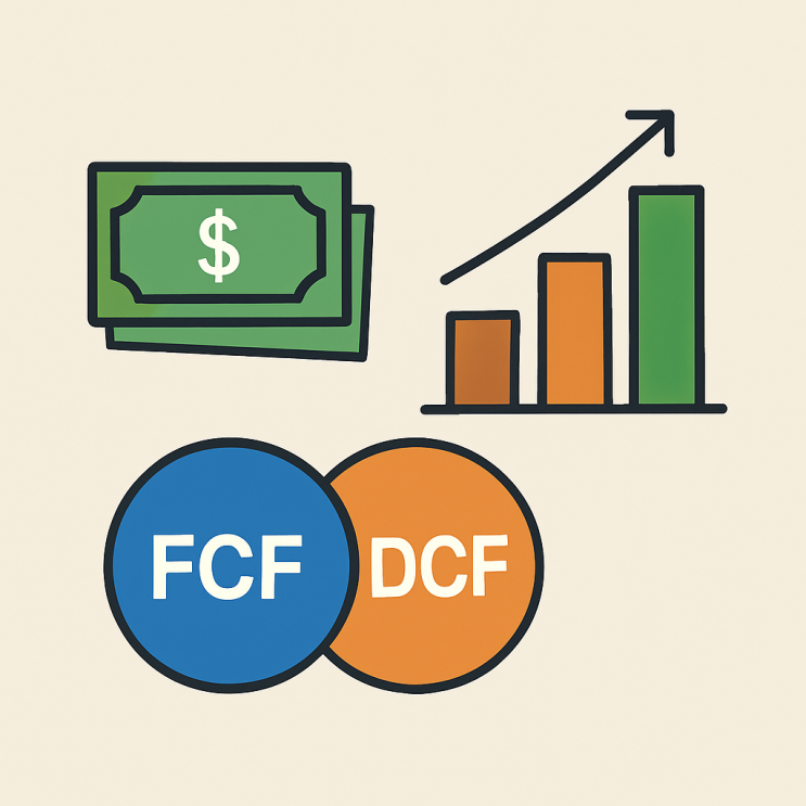  FCF Free Cash Flow 잉여현금흐름, DCF Discounted Cash Flow 현금흐름할인법 정의 및 차이
