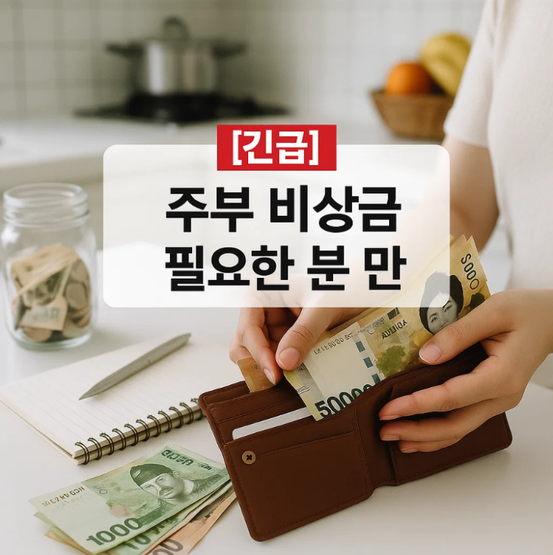 주부 비상금대출 200만원 상품별 비교(금리 + 조건)