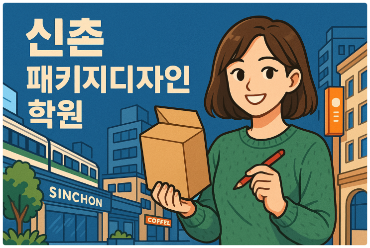  신촌 패키지디자인 학원｜상품의 첫인상을 디자인으로 완성하다