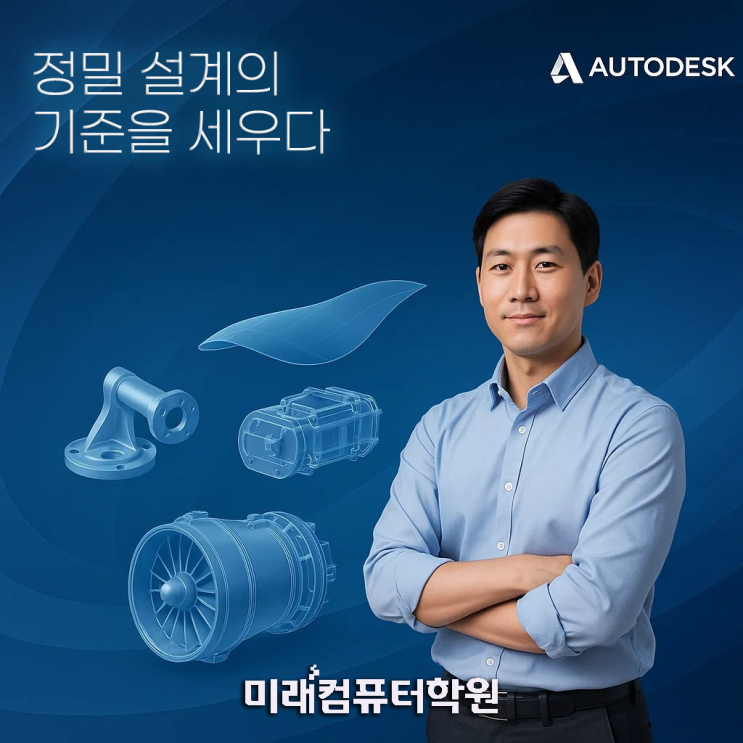  CAD·3D모델링 이렇게 쉬웠어? 부산 국비로 AutoCAD~CATIA까지 한 번에!(부산캐드학원)