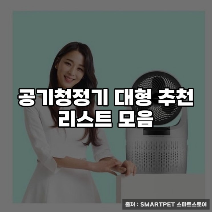  공기청정기 대형 추천 리스트 모음