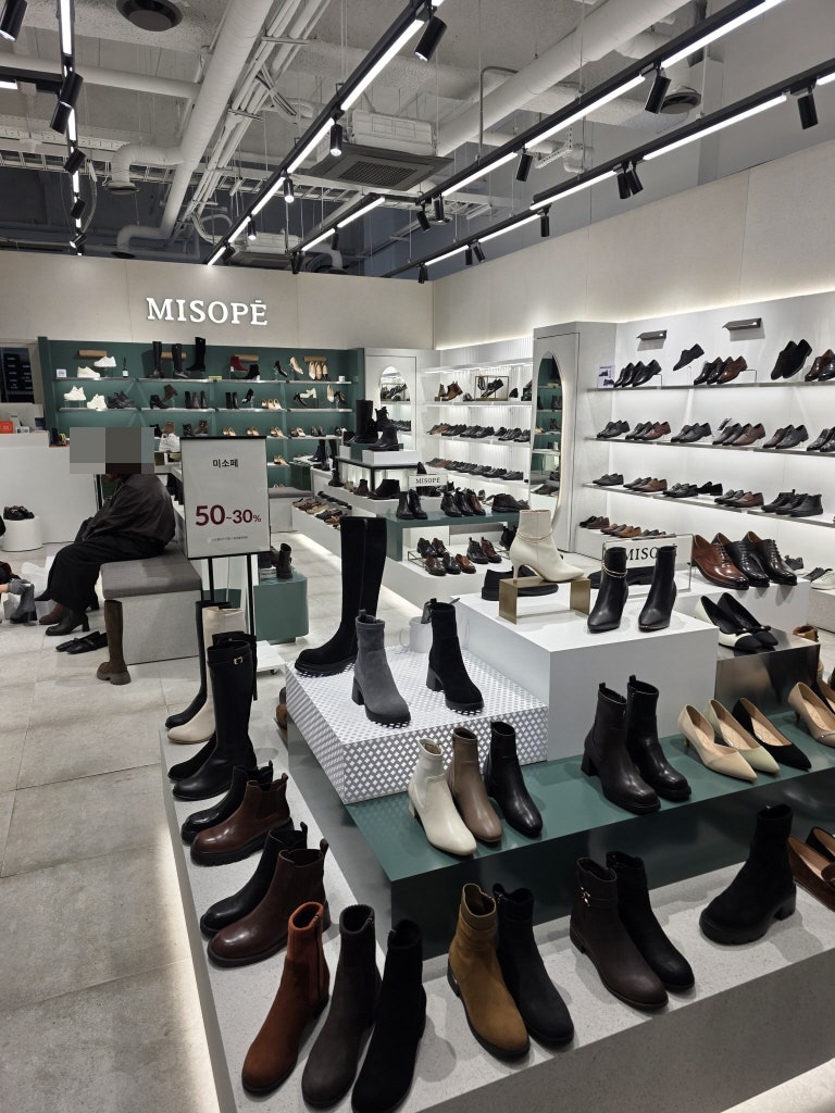 미소페 용인 기흥 롯데아울렛 구두 부츠 매장 오산 동탄 미소페
