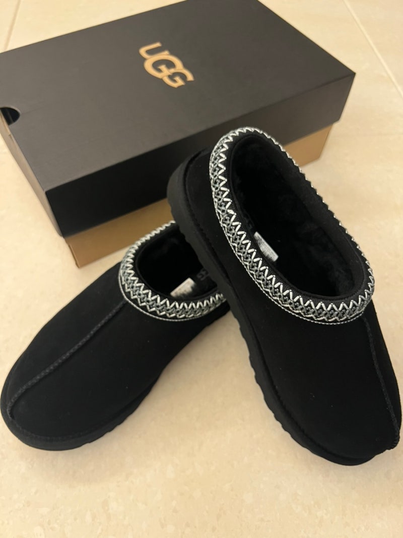 UGG 남자어그슬리퍼 타스만 블랙 후기