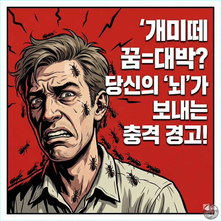  개미 떼가 우글거리는 꿈해몽 당신의 멘탈을 갉아먹는 작은 걱정들의 경고