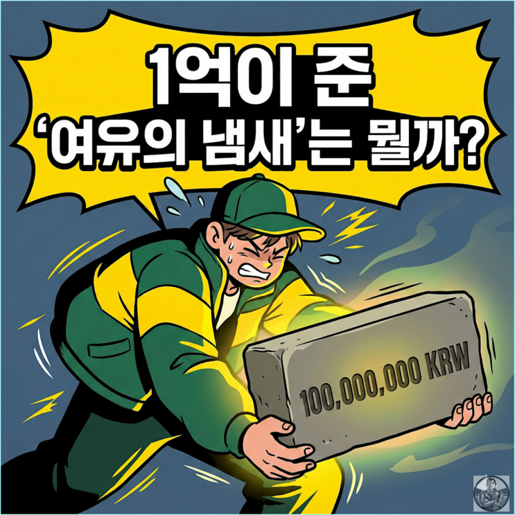  1억 모은다고인생이 바뀌나요?
