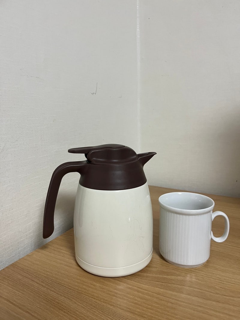 써모스 보온보냉 주전자, 보온주전자 1l와 2l 비교
