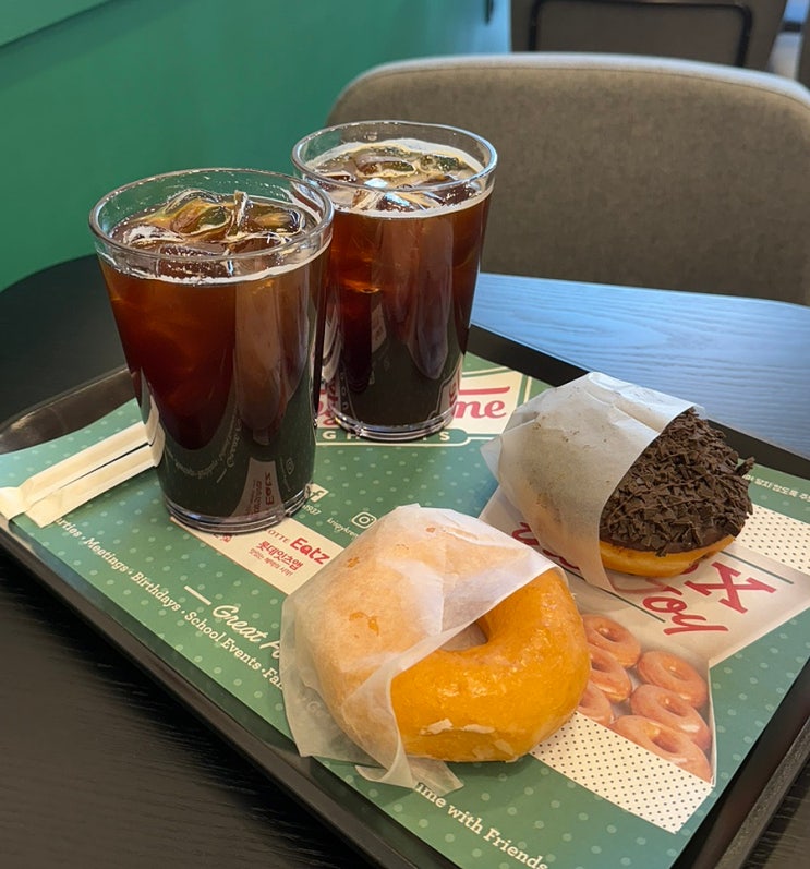  [광주카페] 크리스피크림도넛 상무점
