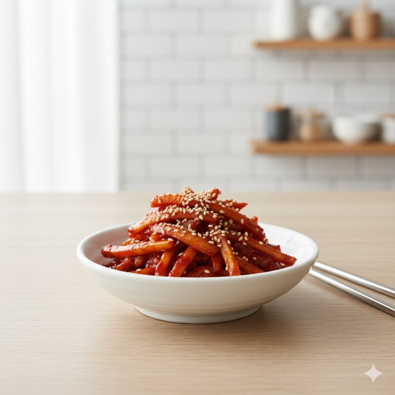 진미채볶음 레시피｜말랑하고 달큰한 아이반찬 황금비율(오징어채볶음)