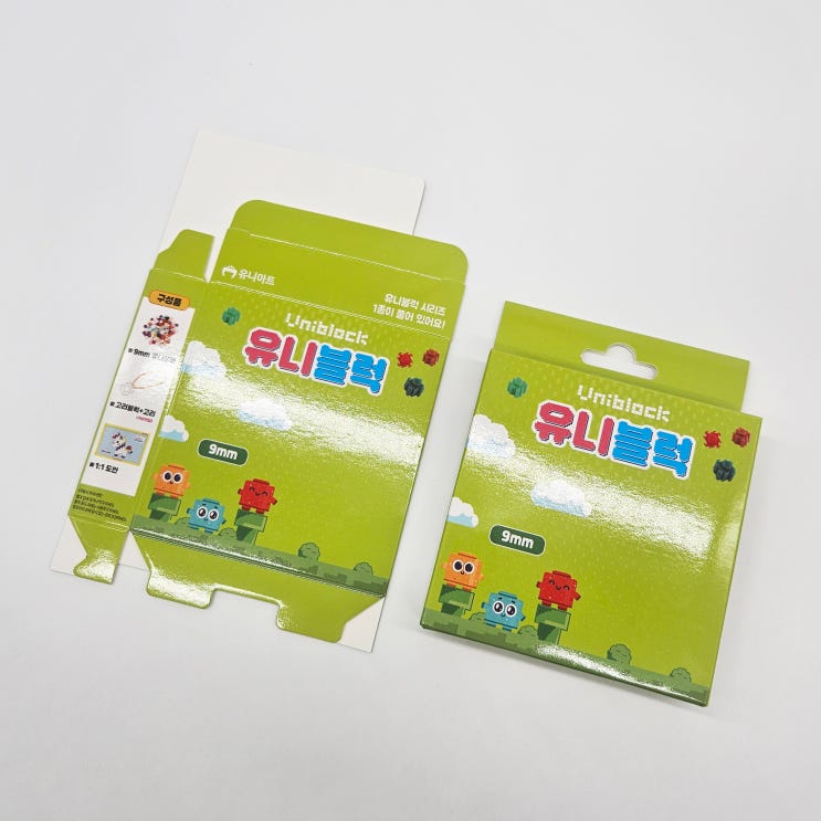  교구 패키지 제작 l 교구 포장박스 주문제작 (블럭박스, AB+, 단상자)