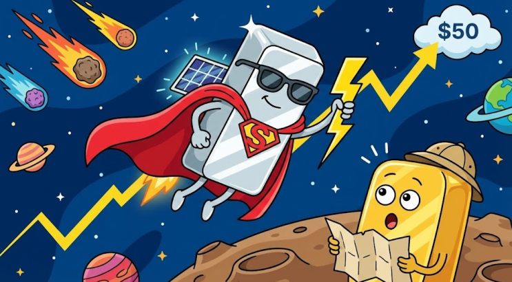  은(Silver) $50 시대 개막, 산업재 슈퍼사이클이 만든 '진짜 상승장'