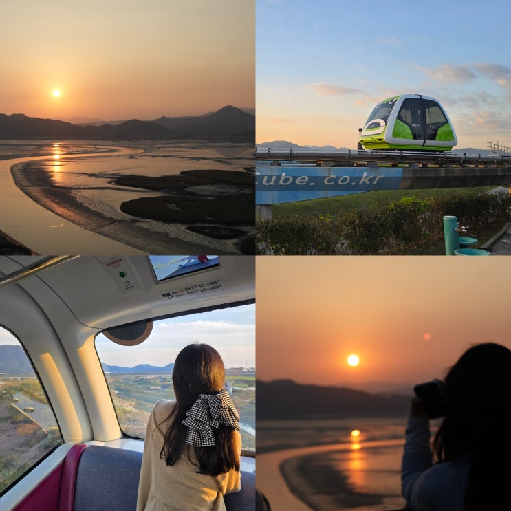  순천만국가정원 모노레일 스카이큐브로 순천 용산전망대 가는법