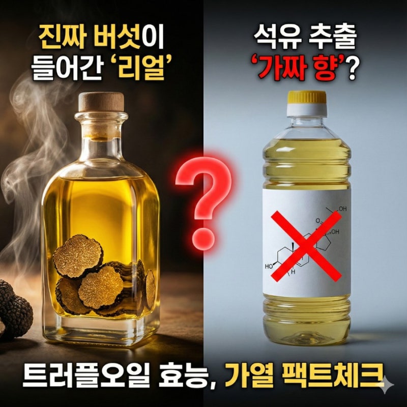 트러플오일 효능, 혹시 '가짜 향'에 속고 계신가요? (ft. 가열, 먹는법, 부작용)