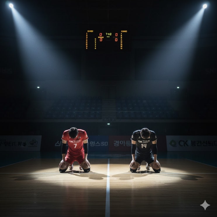  [V-리그 분석] OK저축은행 vs 삼성화재, 승패는 '7연패 늪' 아닌 '이것'에 달렸다 (블로킹, 리시브 불안정 집중 해부)