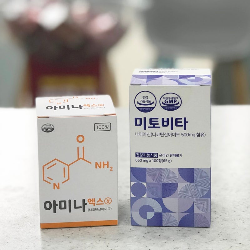 니코틴산아미드 아미나엑스 미토비타
