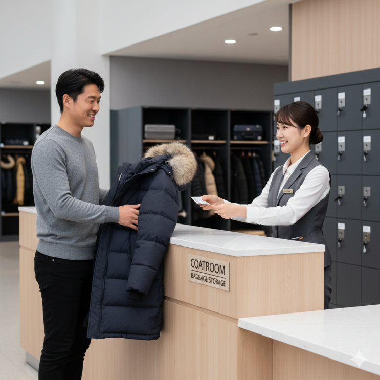  대한항공 코트룸 서비스 재개! 인천공항 · 김해공항 위치 & 가격 · 마일리지 결제
