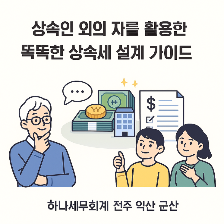  상속인 외의 자를 활용한 똑똑한 상속세 설계 가이드