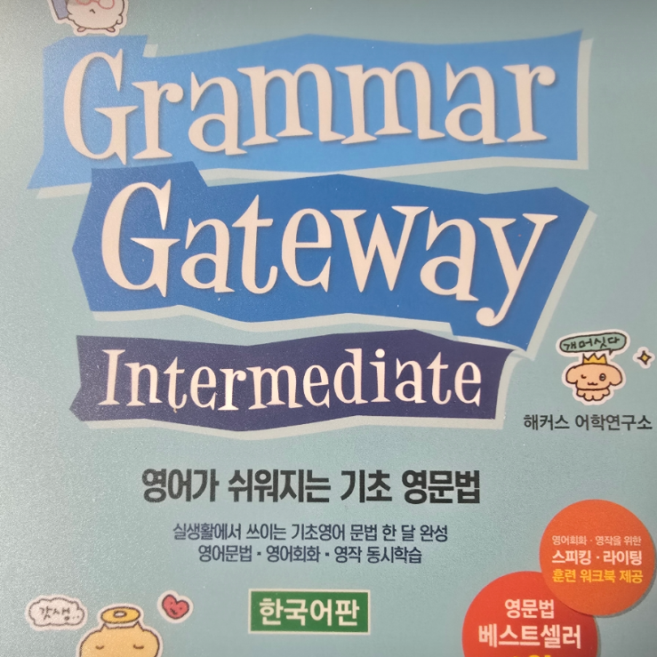  영어 문법 인강 독학 후기, 이 교재와 함께 공부하면 끝