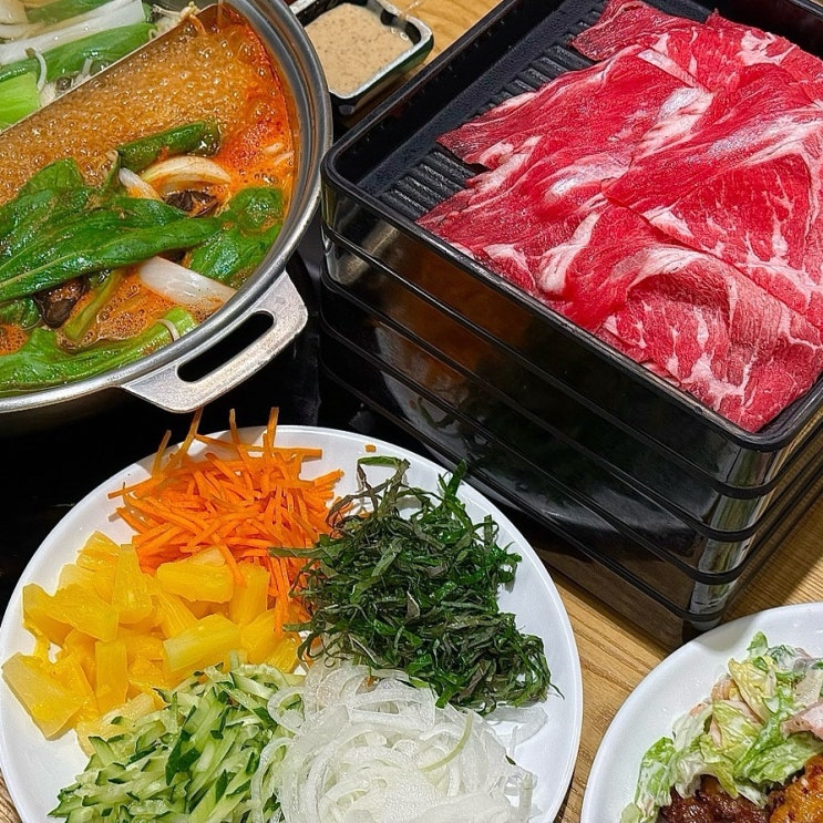  개금역 샤브샤브 냉정 맛집 샤브20 가야점