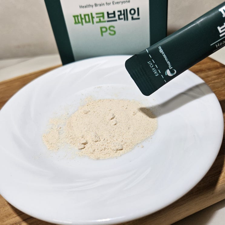 슬로우에이징 파마코브레인 PS 솔직 후기 뇌건강기능식품