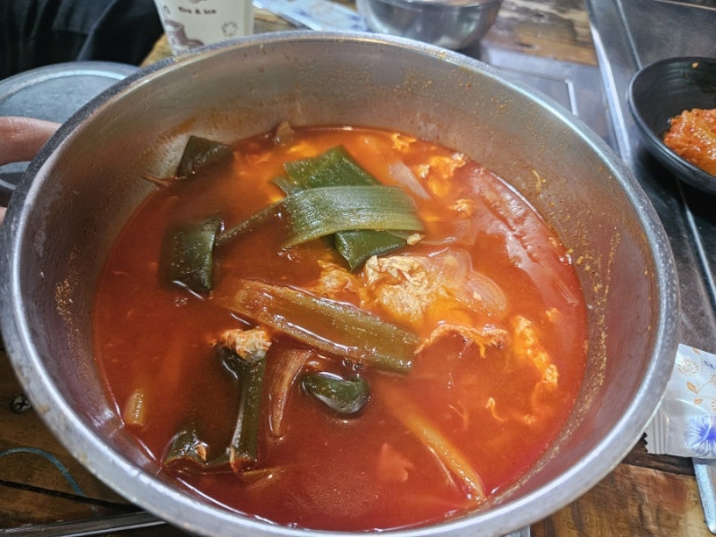 인천 서구 검단 왕길 육개장 맛집 단풍나무 후기