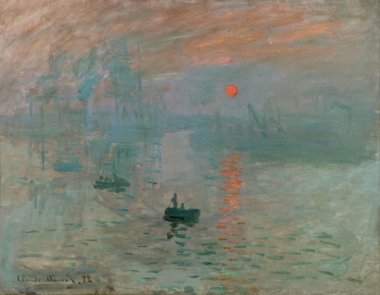   클로드 모네 《인상, 해돋이 (Impression, Sunrise, 1872)》