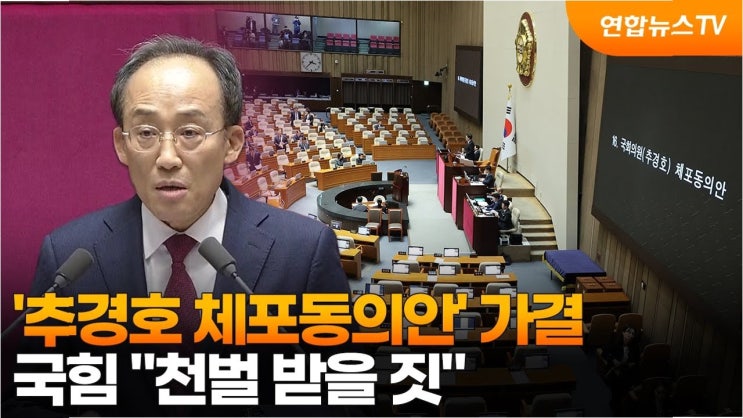 <b>추경호 체포동의안</b>, 국회 통과: 정치적 파장과 향후 전망