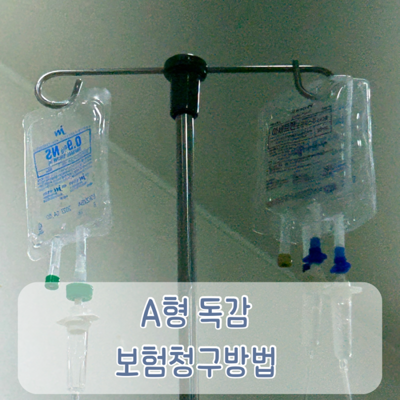 ❗️A형독감❗️보험청구,필요서류 & 삼성화재실비/삼성생명,DB손해보험(보험금지급액)