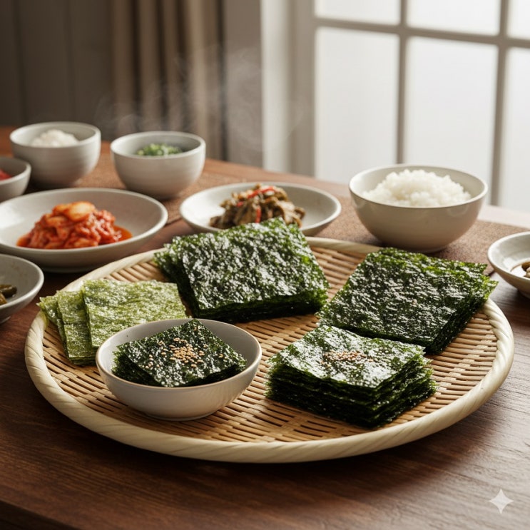   집밥 필수템, 김 제대로 고르는 법 — 맛과 건강을 모두 챙기다 