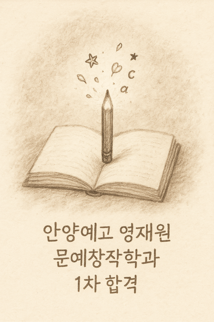  수원 천천동 국어전문학원 안양예고 영재원 문예창작학과 1차 합격