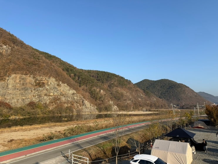  [레끄레오 캠핑장 / 경남 청도] 기암절벽 뷰와 프라이빗한 감성 캠핑,가족과 오기 좋은  오토캠핑장