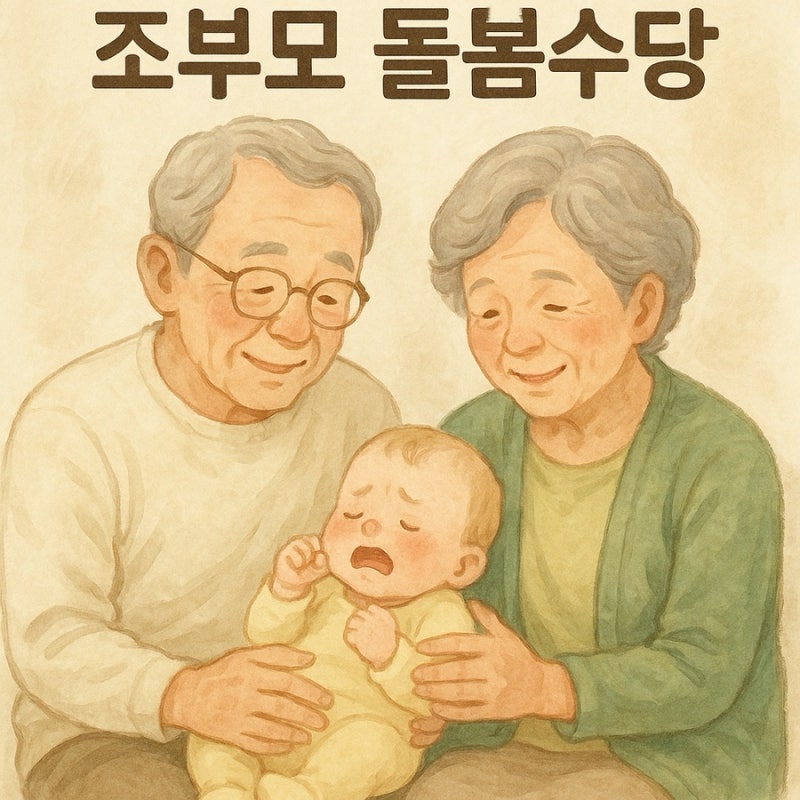 2025 조부모 돌봄수당 총정리 | 전국 지자체 지원금 비교 + 광주 조부모 돌봄수당 신청 조건·....