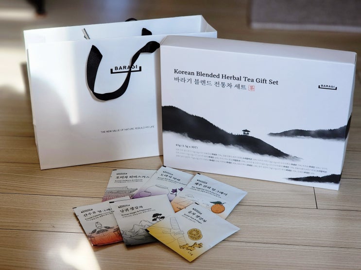  나만의 티타임 추천! 바라기 전통차 6종으로 완성하는 힐링 루틴