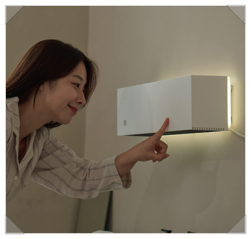  에디르 욕실 온풍기 가정용 벽걸이 전기 화장실 온풍기 미니 PTC, 추운 화장실 완벽 해결!