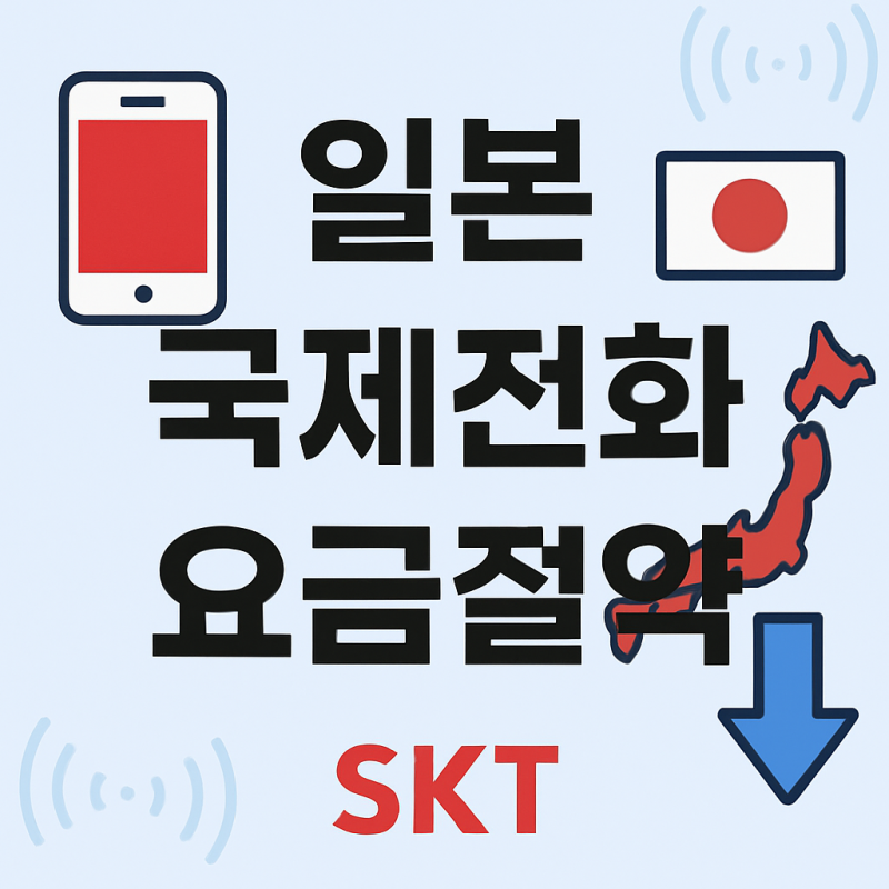 일본 국제전화 요금 SKT, 이 방법이면 87% 절약됩니다