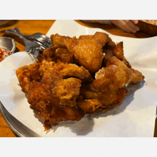  명일역 치맥 성공! 바삭한 스카이마늘치킨 후기 (생맥이 미쳤어요)