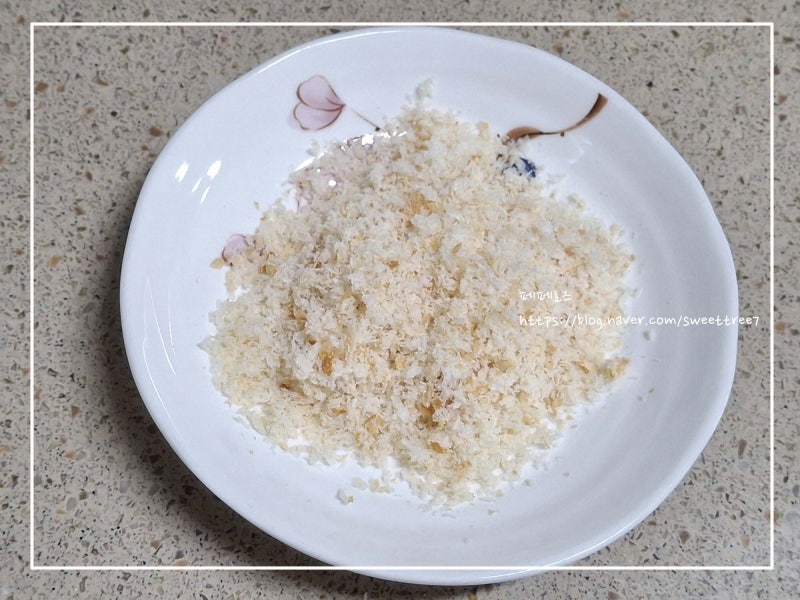 식빵 빵가루 만들기 돈가스 습식빵가루 만드는 법