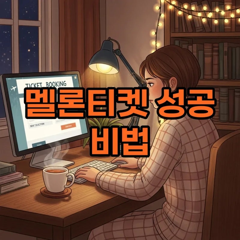 멜론티켓 동시접속 성공률 높이는 결제 팁