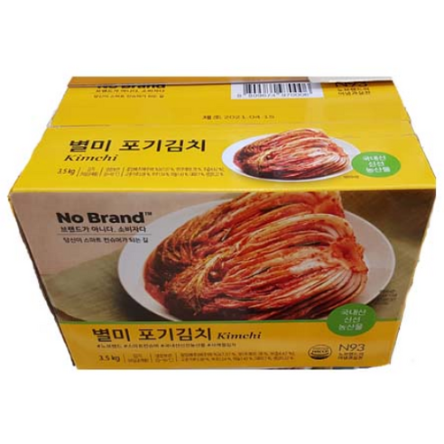  노브랜드 별미 포기김치 3.5kg