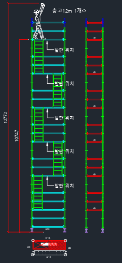 강남 시스템비계 임대 에이원가설 현장 시공 안내