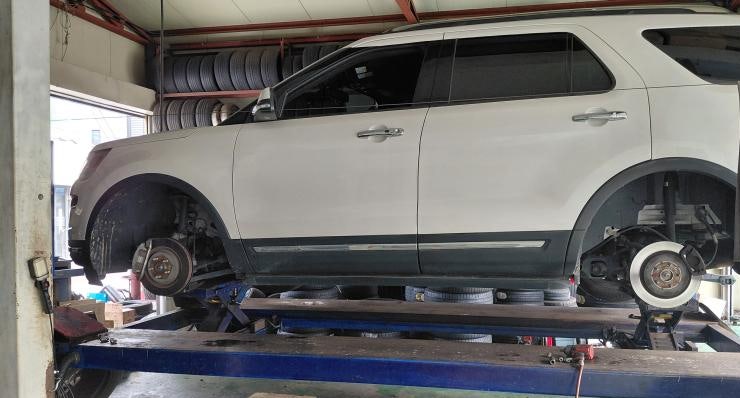  255/50R20 넥센타이어 렌탈로 타이어 교체