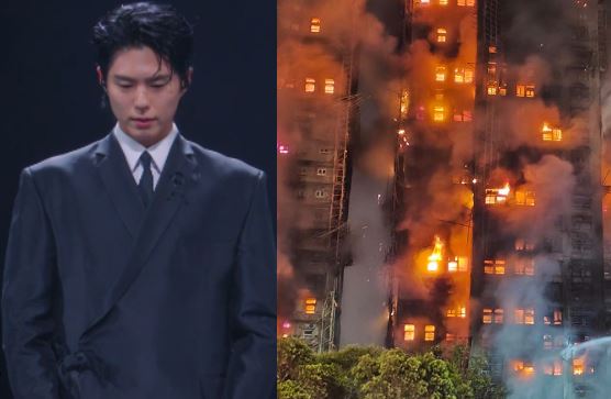 홍콩 고층 아파트 화재 후 <b>마마어워즈</b> 박보검 <b>애도</b> "더 이상의... 