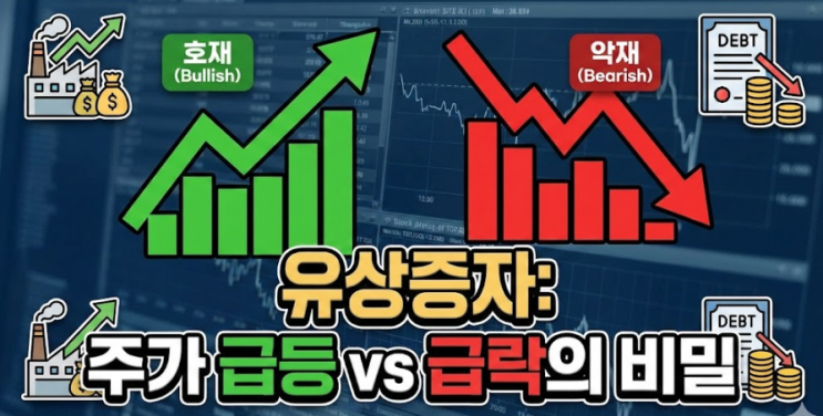  유상증자 주가 영향? 발표 후 주가 급등 급락의 비밀