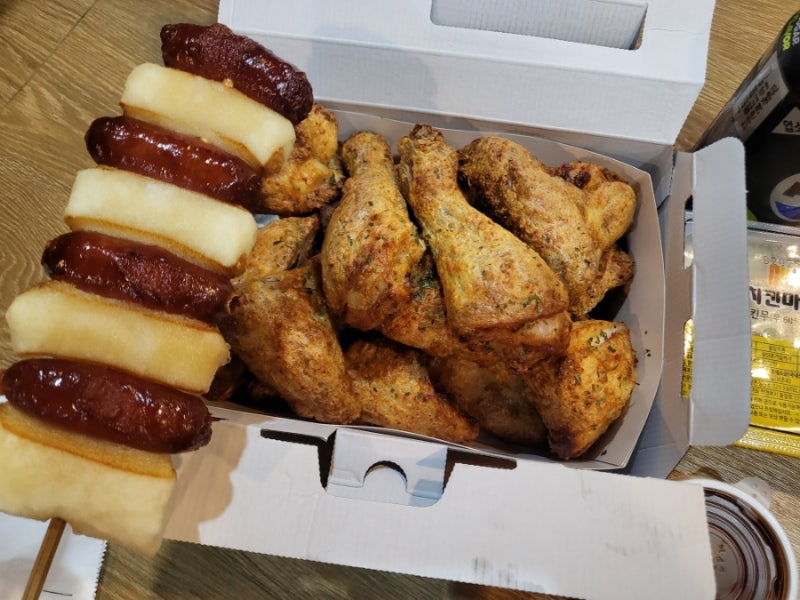 [여수 봉계동] 오븐에 구워 맛있고 건강한 치킨, 이경규치킨 '돈치킨'