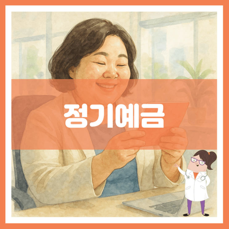  정기예금에 대해 알아봐요