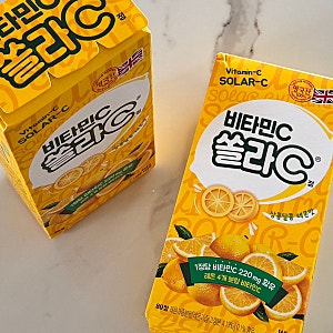 쏠라C 비타민C 후기 | 피로 회복 • 입병 개선에 체감 있었던 솔직 사용기