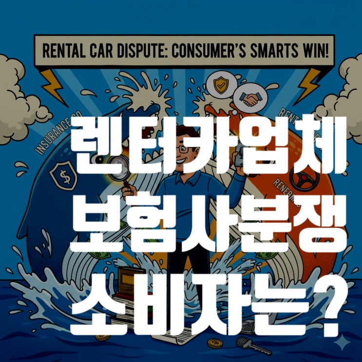  렌터카 업체와 보험사의 분쟁, 소비자는 어떻게 대처해야 할까?(휴차료, 수리 지연 방어)