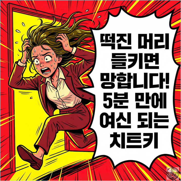  지각 위기 머리 감을 시간 없을 때 쓰는 꼼수 3가지